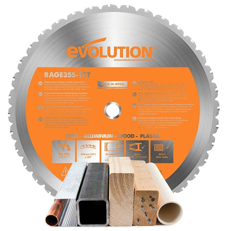 Multifunkční pilový kotouč EVOLUTION RAGE - 185