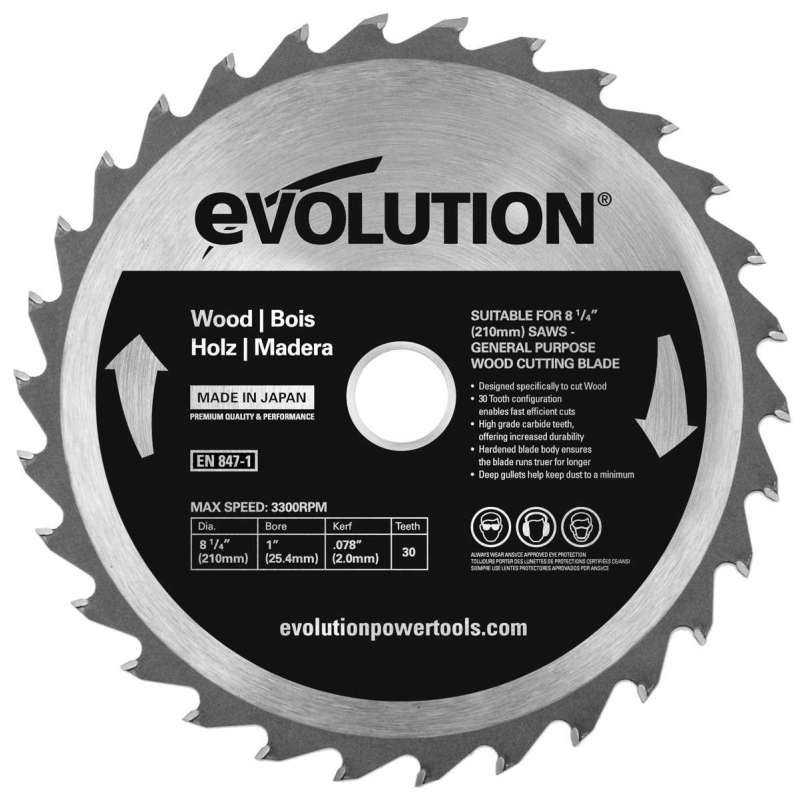 Pilový kotouč na dřevo EVOLUTION - 210