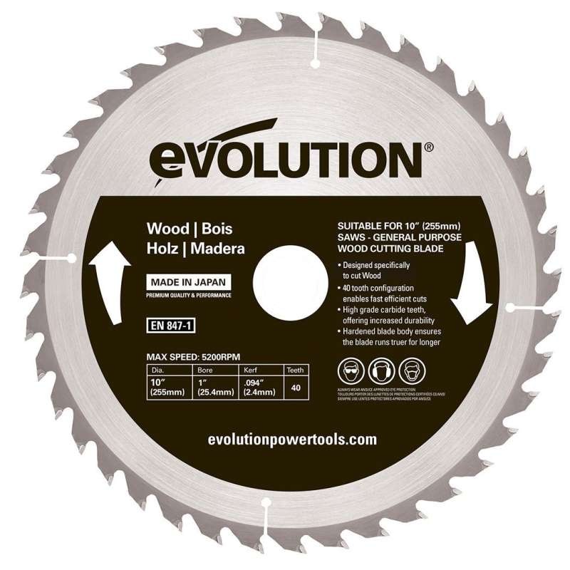 Pilový kotouč na dřevo EVOLUTION - 255
