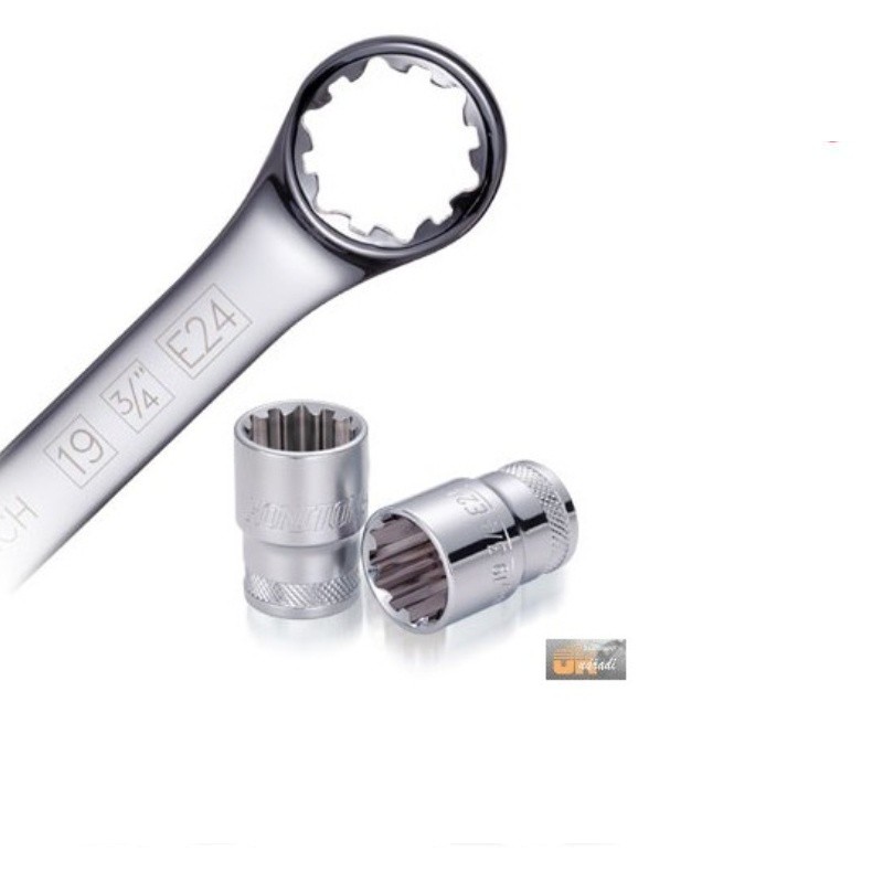 Gola sada H4321 Honiton - 111 dílů, (1/4" + 3/8" + 1/2"), HONIDRIVER