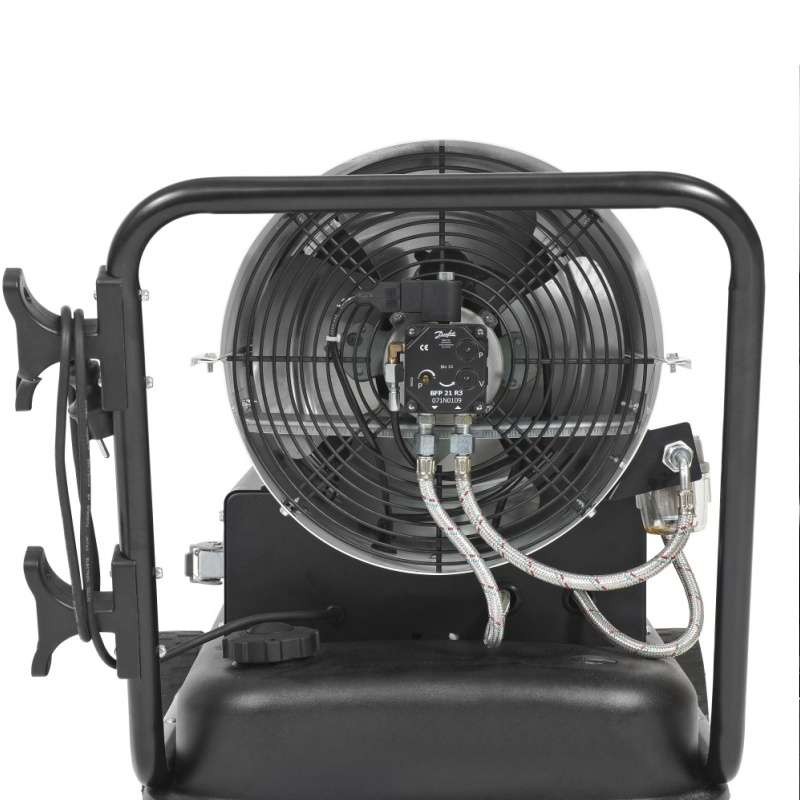 Naftové topidlo s přímým spalováním IDE100D TROTEC - 100 kW, 1300 m³/h, termostat