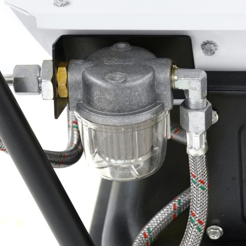 Naftové topidlo s nepřímým spalováním IDE50 TROTEC - 50 kW, 2000 m³/h, termostat