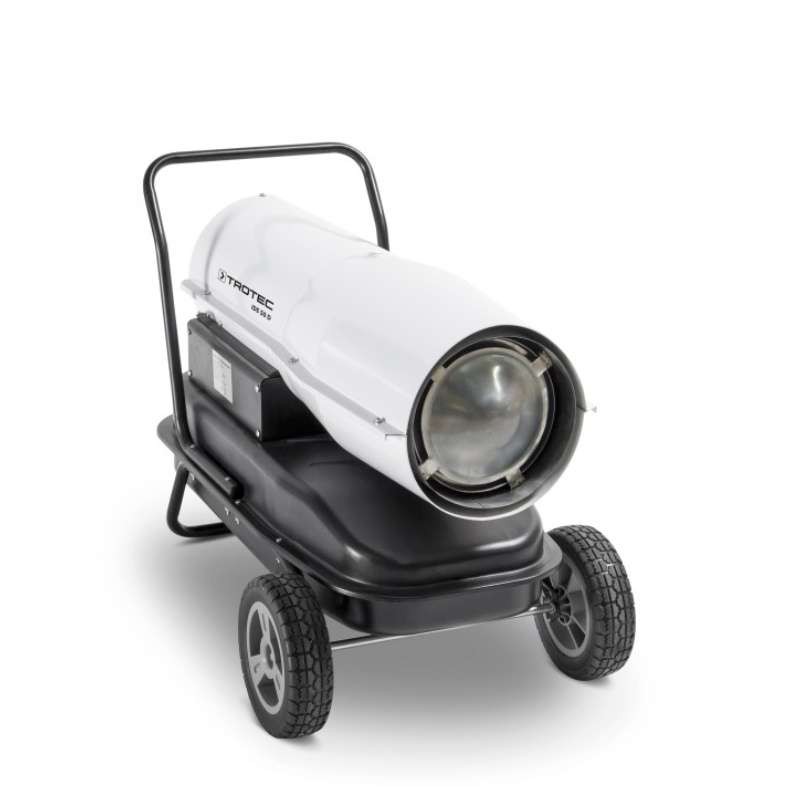 Naftové topidlo s přímým spalováním IDE50D TROTEC - 50 kW, 750 m³/h, termostat