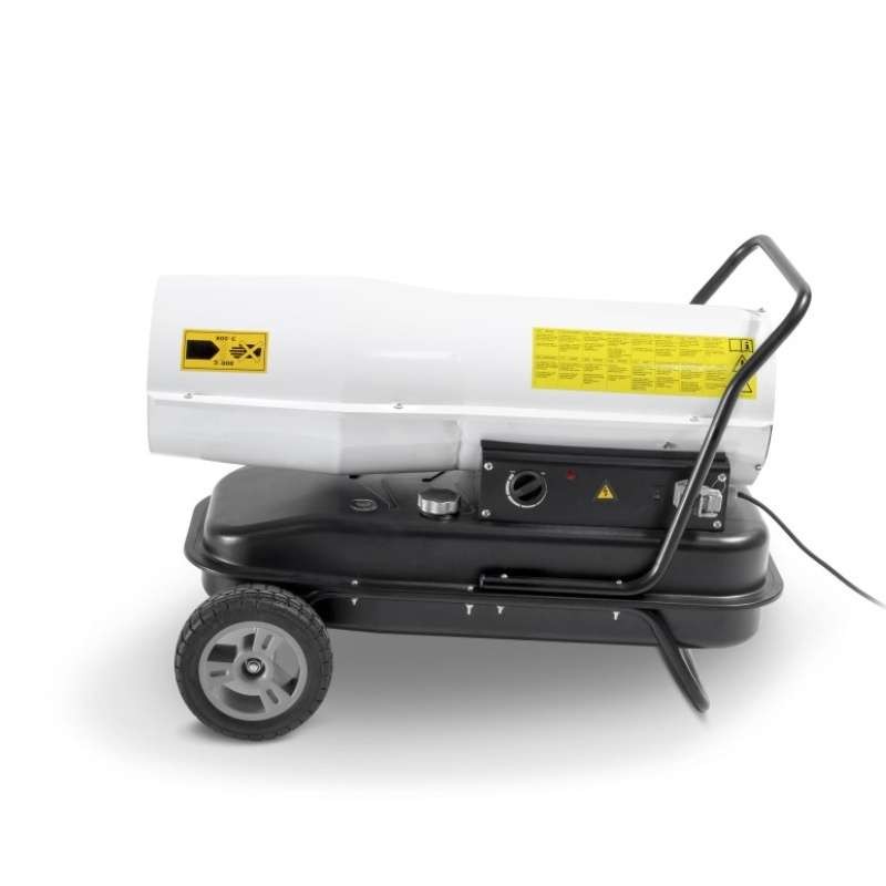 Naftové topidlo s přímým spalováním IDE50D TROTEC - 50 kW, 750 m³/h, termostat