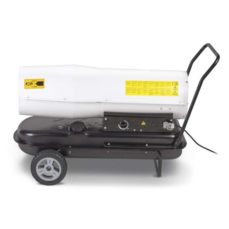 Naftové topidlo s přímým spalováním IDE60D TROTEC - 60 kW, 1100 m³/h, termostat