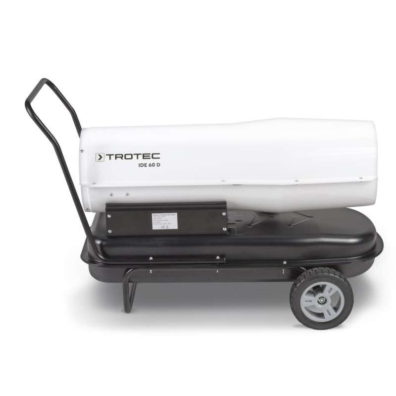 Naftové topidlo s přímým spalováním IDE60D TROTEC - 60 kW, 1100 m³/h, termostat
