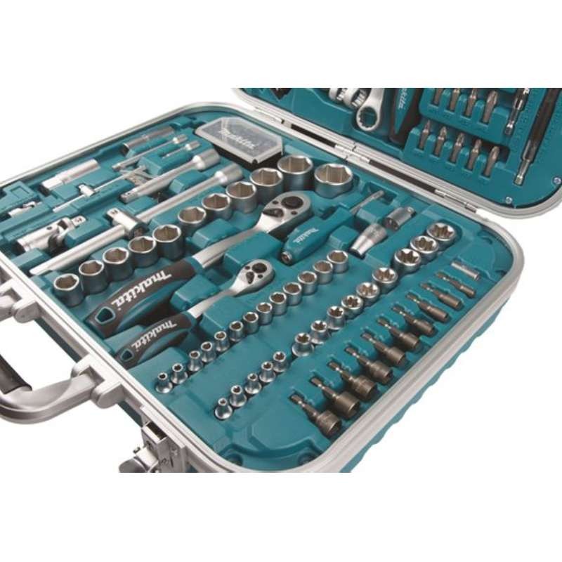 Gola sada P-90532 Makita, 227 dílů (1/4" + 1/2")