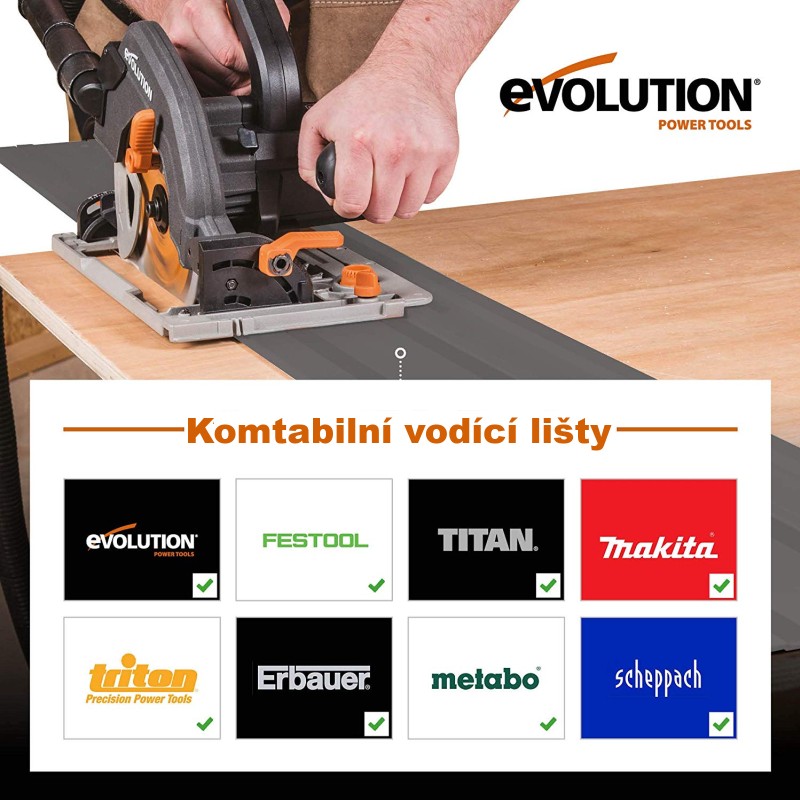 Multifunkční okružní pila R185CCSX RAGE EVOLUTION, Ø 185 mm, 1600 W