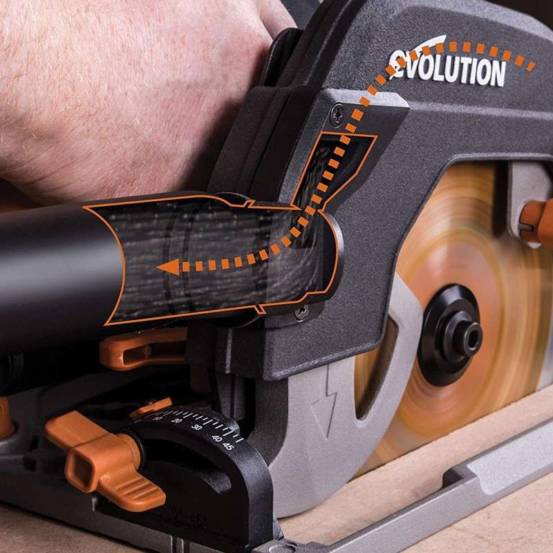 Multifunkční okružní pila R185CCSX RAGE EVOLUTION, Ø 185 mm, 1600 W
