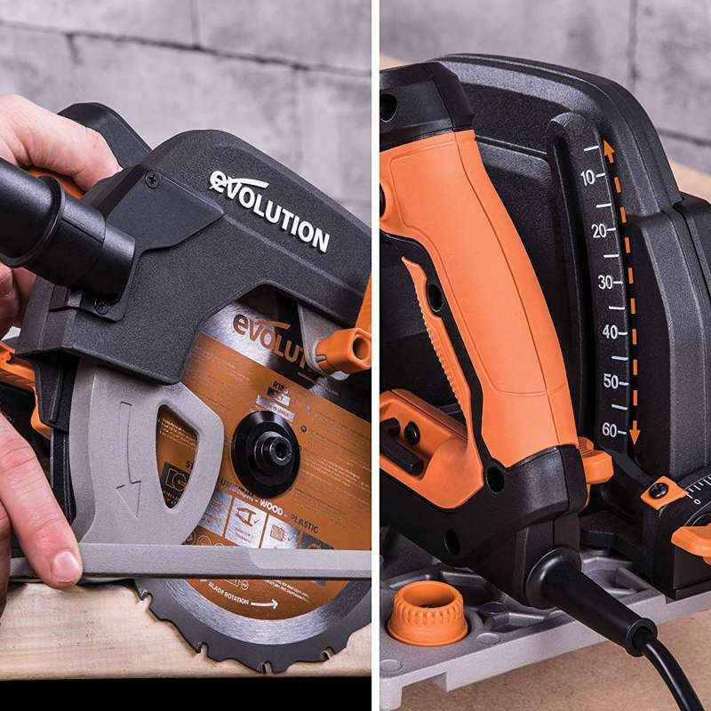Multifunkční okružní pila R185CCSX RAGE EVOLUTION, Ø 185 mm, 1600 W