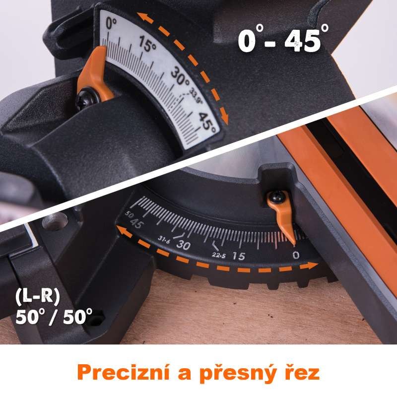 Multifunkční pokosová pila R210SMS+ Evolution - 1,5 kW, Ø 210 mm