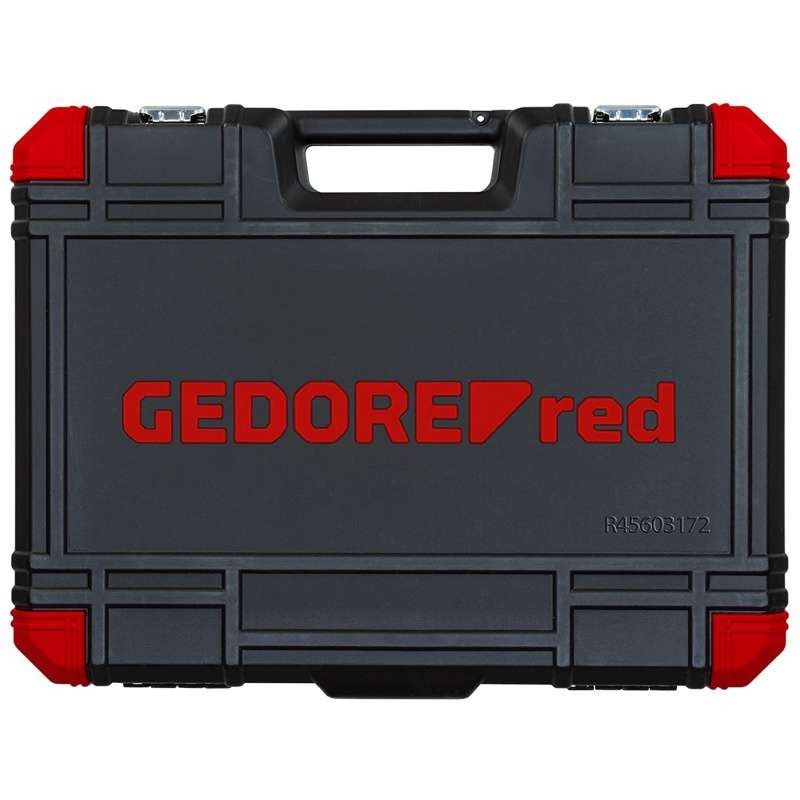Gola sada R45603172 Gedore - 172 dílů (1/4" + 3/8" + 1/2")