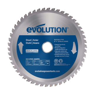 Pilový kotouč na ocel Evolution pro pokosové pily - 210x25,4x2,4 mm (50z)