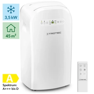 Mobilní klimatizace PAC 3500 Trotec - 3,5 kW (12000 Btu/h) - zdarma těsnění do oken Airlock 100 Trotec