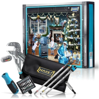 Adventní kalendář SANTA TOOLS 2024 Hazet - 24 dílů