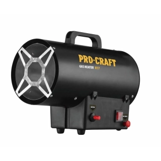 Plynové topidlo s regulací H17 Procraft - 17 kW, hadice, regulátor