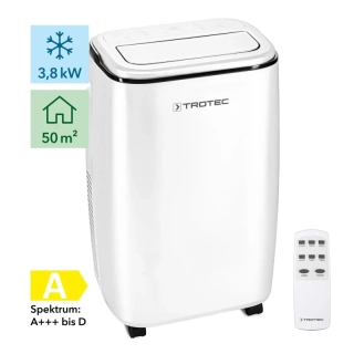 Mobilní klimatizace PAC 3800 S Trotec - 3,8 kW (13000 Btu/h) - zdarma těsnění do oken Airlock 100 Trotec