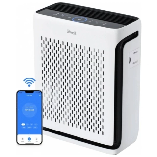 Chytrá čistička vzduchu HEPA pro alergiky Vital 100S Levoit - 52㎡, 23 dB