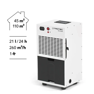 Průmyslový odvlhčovač TTK 75 ECO Trotec - 24h/21l