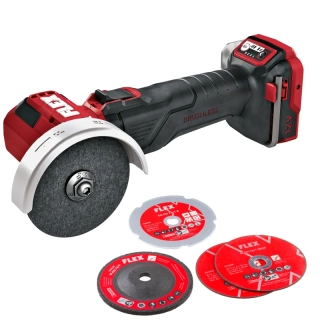 Akumulátorová úhlová minibruska LBE 76 12-EC C FLEX - 12V, 76 mm