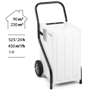 Průmyslový odvlhčovač TTK 171 ECO Trotec - 24h/52l, display