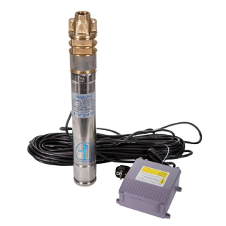 Ponorné čerpadlo 3" 3SKM 150 Blue Line Pumpa - 30 m kabel, spínací skříň