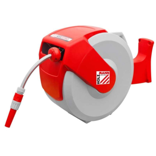 Samonavíjecí buben s hadicí na vodu WSR 20PRO Holzmann - 1/2", 20m