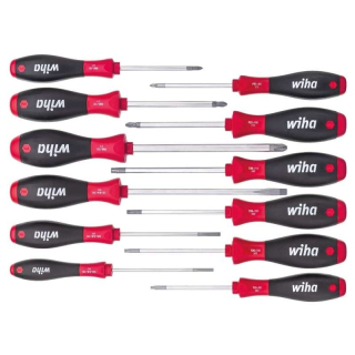 Sada šroubováků 302HK12 SoftFinish Wiha - 12 dílná (Ph, Pz,Pl,Trx)