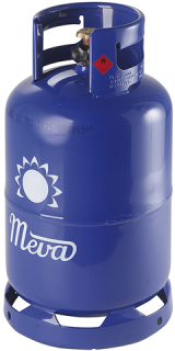 Tlaková láhev na propan-butan 10 kg MEVA 316V - nenaplněná