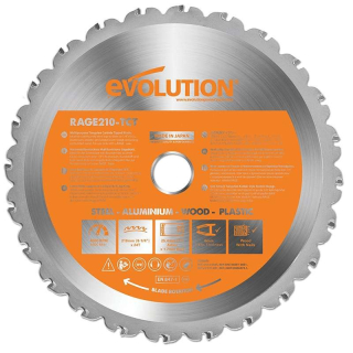 Multifunkční pilový kotouč EVOLUTION RAGE - 210