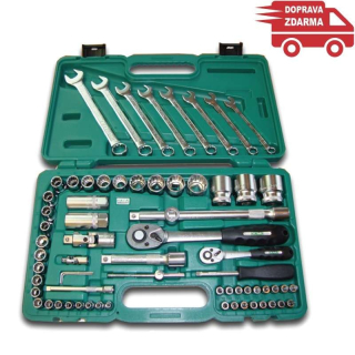 Gola sada H4368 Honiton - 68 dílů, (1/4" + 1/2"), HONIDRIVER