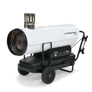 Naftové topidlo s nepřímým spalováním IDE50 TROTEC - 50 kW, 2000 m³/h, termostat