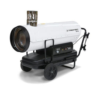 Naftové topidlo s nepřímým spalováním IDE60 TROTEC - 60 kW, 2000 m³/h, termostat