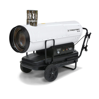 Naftové topidlo s nepřímým spalováním IDE80 TROTEC - 80 kW, 2000 m³/h, termostat
