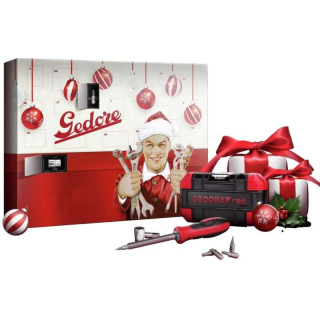 Adventní kalendář 2020 R38012024 GEDORE Red - 24 dílů, Limited Edition