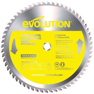 Pilový kotouč na nerez EVOLUTION - 355x25,4x2,4 (90z)